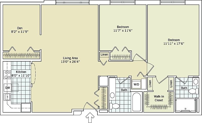 The Worthington Interactive Floor Plan Highland Springs